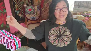 Rug Hooking Beginner How-To cut Wool strips DIY