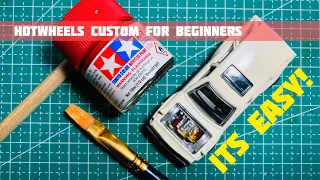 HOW TO CUSTOM HOTWHEELS DIECAST FOR BEGINNERS