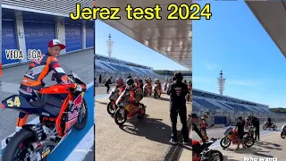 Jerez test pre season redbull rookies gp 2024 last day