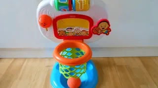 Fisher Price Brilliant Basics Dunk 'n Cheer Basketball toy review