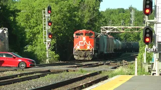 CN Train 368 Setting Off May 30, 2024