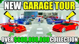 My GTA 5 Online Car Collection GARAGE TOUR! (OVER $600,000,000 Worth of CARS!)