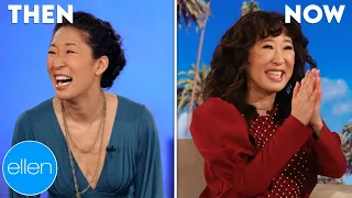 Then and Now: Sandra Oh's First and Last Appearances on 'The Ellen Show'