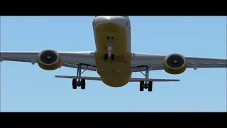 FS2004 - Condor 757 Landing