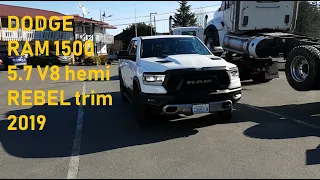 Новый dodge RAM 1500 5.7 hemi 2019 на русском