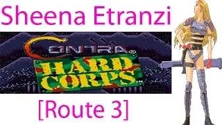 Contra: Hard Corps Sheena Etranzi [Route 3] - Bahamut's HQ Good Ending