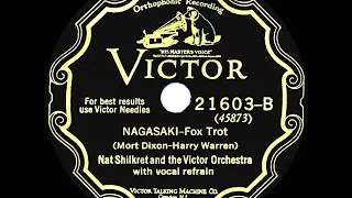 1928 Nat Shilkret - Nagasaki (Frank Crumit, vocal)