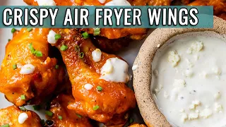 Air Fryer Chicken Wings | NO Oil, BETTER Taste! |