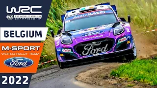 M-Sport Ford Day 1 Highlights | WRC Ypres Rally Belgium 2022