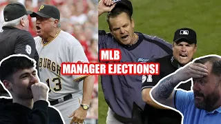 BRITISH FATHER AND SON REACTS! MLB Greatest Manager Ejections of All Time!