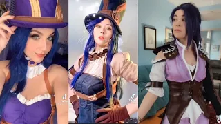 Best Caitlyn Arcane Cosplay #arcanenetflixseries #leagueoflegends