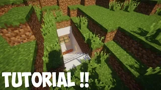 MINECRAFT : Tutorial Cara Membuat Ruang Rahasia (2)