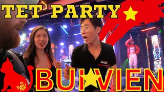 4k Bui Vien Tet Party Ho Chi Minh City (Saigon) Vietnam