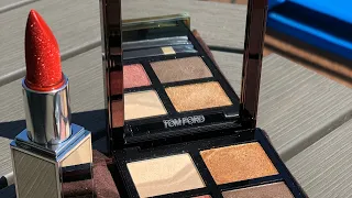 Tom ford тени 30 arabesque, помада 17 throb