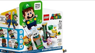 Instrucciones recorrido inicial Lego Super Luigi  71387(Como armar set recorrido inicial)