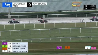 Gulfstream Park Carrera 9 - 26 de Abril 2020