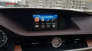 Lexus IS ES GX GS LS RX NX LX 2013-2018  универсальный  блок навигации