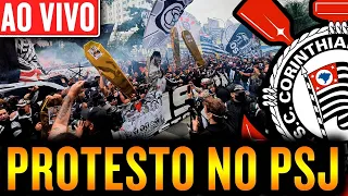 PROTESTO NO CORINTHIANS (PARQUE SÃO JORGE) | COBERTURA NA ÍNTEGRA | 31/7/2021