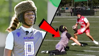 HE PULLED UP IN A FUR HAT & WENT CRAZY IN THE CHAMPIONSHIP GAME! FULL OT7 DALLAS FINALS 😱