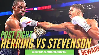 A NEW ⭐? Shakur STOPS Jamel! Herring vs Stevenson Post Fight RECAP & Highlights: Valdez Navarrete?