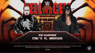 WWE 2K23 STING Vs. UNDERTAKER