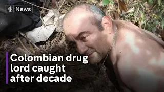 Colombian drug trafficker captured after more than a decade on the run