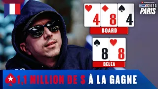 LE QUALIFIÉ ONLINE BELEA DOMINE l'EPT PARIS ♠️ PokerStars en Français