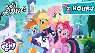 My Little Pony: Friendship is Magic | FAN FAVORITE EPISODES | 2 Hour Compilation | MLP Full Episodes