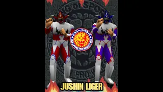 Jushin Liger theme - Shin Nippon Pro Wrestling: Toukon Retsuden (PlayStation)