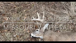 Biggest Buck I’ve shot- Whitetail Deer Hunting Missouri