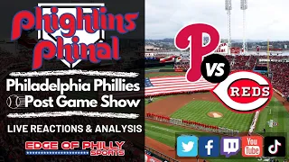 The Win Streak Comes to an End I Phillies vs Reds Reaction I Phillies Postgame Show