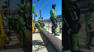 Kyle Busch Super Fast Pit Crew 2019 Fontana Auto Club 200th Win