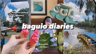 baguio travel vlog 🍓🍃 strawberry farm, camp john hay tour, pma, botanical garden, food trip