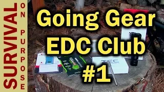 Going Gear EDC Club #1 - EDC Gear Mystery Box