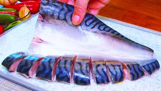 Instead of SALMON for the FEAST TABLE! TASTIER than red fish! I will ALWAYS cook MACKEREL, 3 recipes