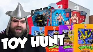 Toy Hunt Neca TMNT Haulathon & New GIJOE Classified!!!