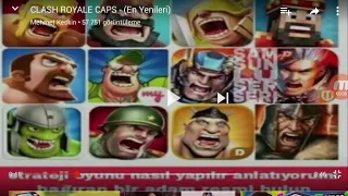 Clash royale caps gülmeme challenge