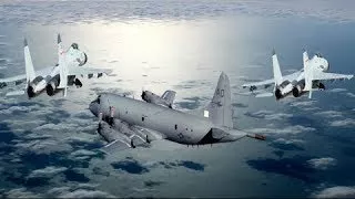 2 Chinese J10 fighter jets Make Unsafe Intercept of US Navy P3 Orion Over South China Sea