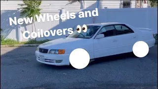 JZX100 Chaser Coilover and 3PC wheel Install