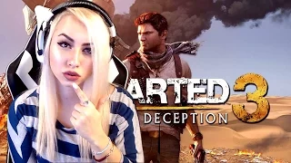 Uncharted 3: Drake's Deception Playthrough LIVE #1 (Uncharted Games Marathon-FIRST TIME) PS4 Pro