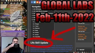 BDO - Global Labs Update 11/02 - BIG Lifeskill Update - Mastery Rework, Gathering and Hunting Buffs