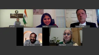 Webinar : Timeless relevance of Mahatma Gandhi. Embassy of India, Paris