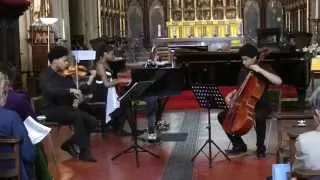 Isata, Braimah and Sheku Kanneh-Mason play Mendelssohn Piano Trio in D Minor Op 49 1st Movement