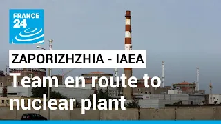 Ukraine: IAEA chief says team en route to Zaporizhzhia nuclear plant • FRANCE 24 English