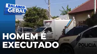 Crime e guerra em São José dos Pinhais: homem é executado na frente da família #crime #policia