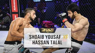 Shoaib Yousaf vs Hassan Talal | FREE MMA Fight | BRAVE CF 33