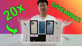 20X iPhone 13, 13 Pro MAX GIVEAWAY! | 4 Ways to Win! [OPEN] [WORLDWIDE]