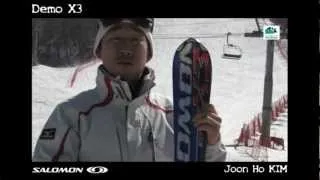 2008 Salomon Promotion Movie - Demo X3 Review(Joon Ho KIM)