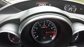 Honda Civic Type R Acceleration  0-290 Km/h ! 2015