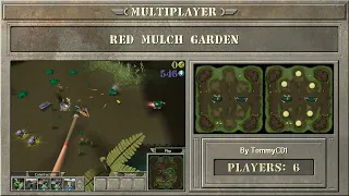 Army Men RTS Custom Map - Red Mulch Garden